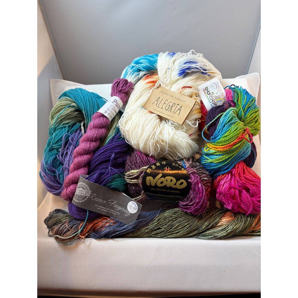 Luxury Yarn Lot Manos del Uruguay Noro Plymouth Reserve Cashmere Merino Silk